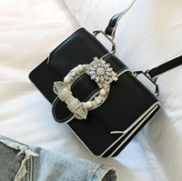 Fashion Designer diamond Lock Bags