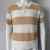 Mens Clothing Summer Fashion Lapel Sweater