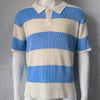 Mens Clothing Summer Fashion Lapel Sweater
